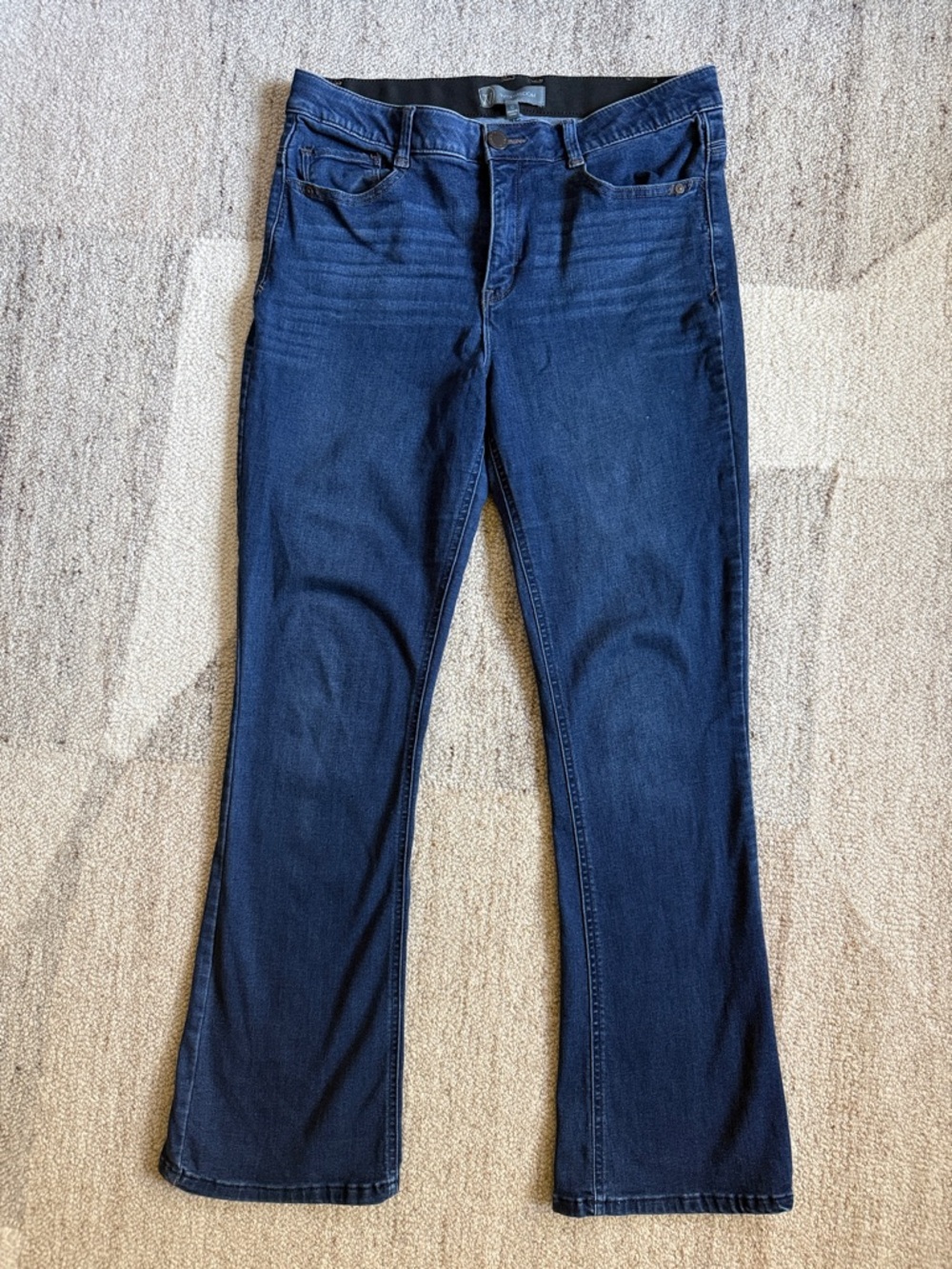 Wit & Wisdom Dark Blue Mid rise Bootcut Jeans